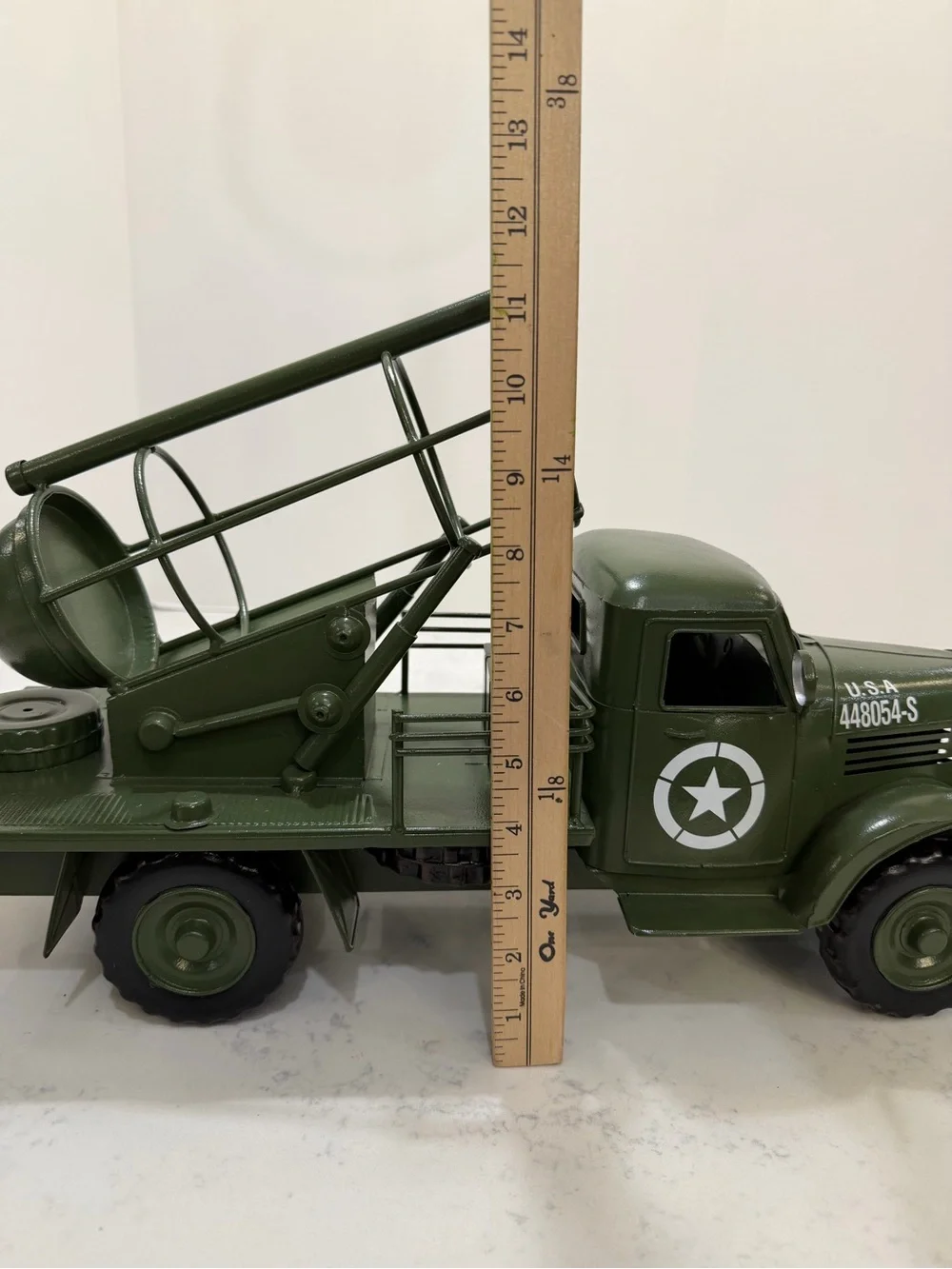 The Peacekeeper Military Truck Camouflage Metal Decanter
